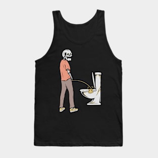 Skull toilet Tank Top